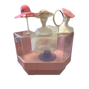 Barbie Fashion Department Dream Store Playset 2 Counters Purse Hats Display 80s